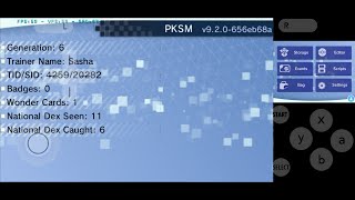 How to use PKSM (PkHex for 3DS) in Citra