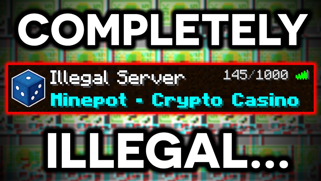 Exposing the Most ILLEGAL Minecraft Server I've EVER Seen...