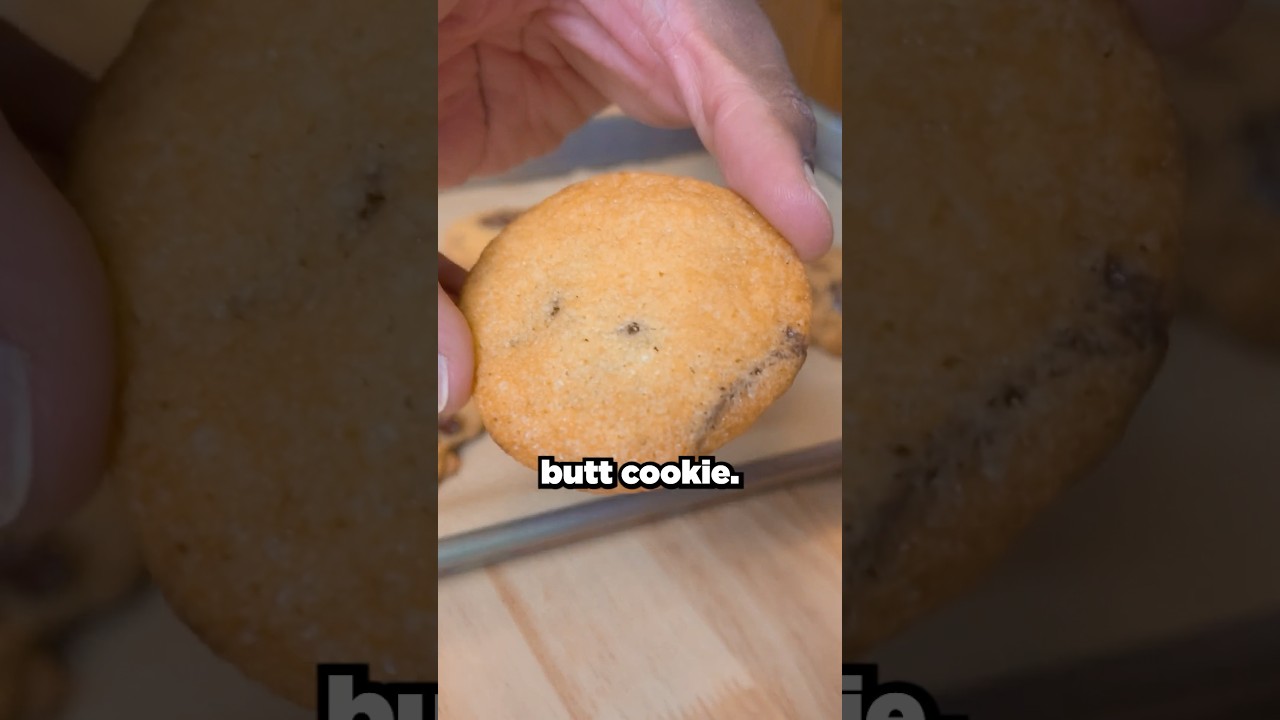 Food Wishes Little B00ty Cookies! #foodreview #chocolate #recipe
