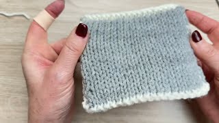 🧶💯TRICOT point facile et original