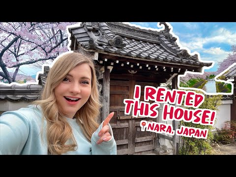 我在日本奈良的一天？租房+最好的櫻花景點! (Day in my Life in Nara, Japan ? Renting a House + BEST Sakura Spot!)
