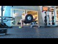 Hip Thrust 4 sets x 10 reps x 365lb