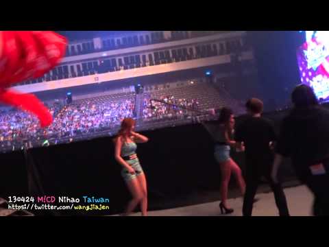 130424 Leave the stage @ MCD Nihao Taiwan