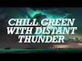 Green Noise Mixed with Distant Thunderstorm | Thunder Lover Mix = 10 Hours of Thunder with No Rain.
