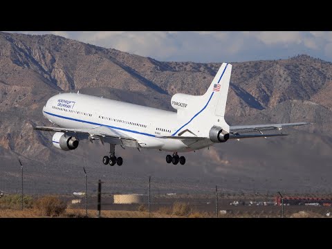 (4K) Lockheed L-1011 TriStar Flying in 2022 - Highest Quality Video - Flying, Static and Pushback.