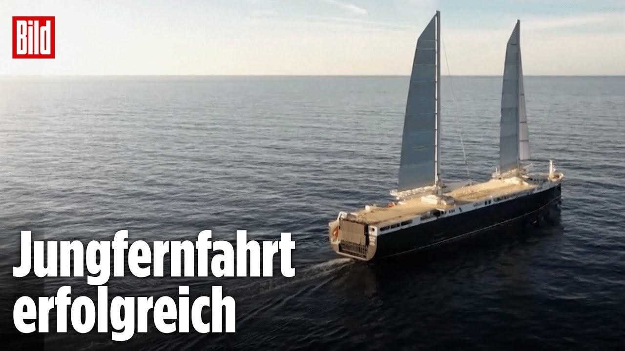 Größtes Segelschiff der Welt beendet erste Atlantikreise
