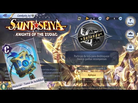 NOVIDADES LIVRO GRÁTIS E PVP MELEE PVE FINALMENTE - SAINT SEIYA AWAKENING