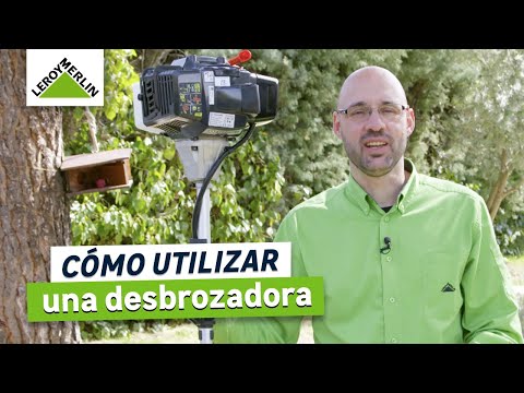 Cómo usar una desbrozadora | LEROY MERLIN