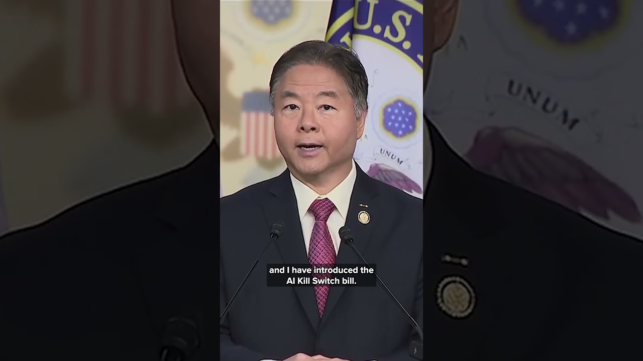 Video thumbnail for 'Humans need to be in control': Democrats introduce ‘AI Kill Switch Act’ focused on AI safety