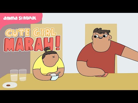 Cute Girl Marah Saat Berbuka Karena Makanan Ini... | Animasinopal Spesial Ramadhan