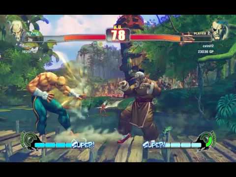 SFIV Hnefi (Gen) vs Cetnif2 (Sagat with uber combos)