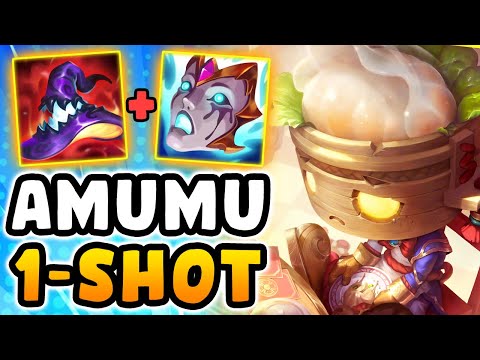 FULL AP AMUMU IS A ONE-SHOT MONSTER (secret herald trick)