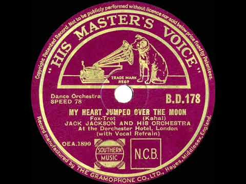 1935 Jack Jackson - My Heart Jumped Over The Moon (Jack Jackson, vocal)