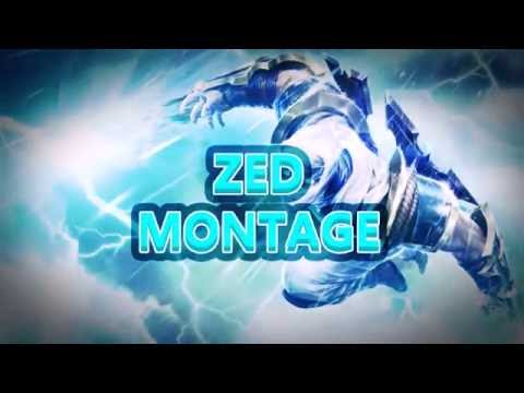 BEST ZED PLAYS MONTAGE ft. (Bjergsen, Dopa, Vermilion, Faker...)