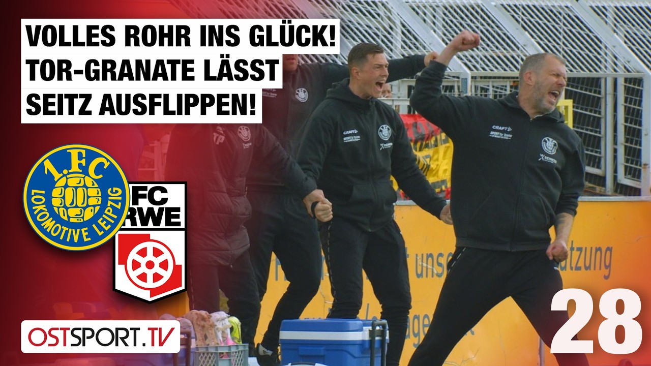 1.  Lokomotive Leipzig vs Rot Weiß Erfurt Highlights