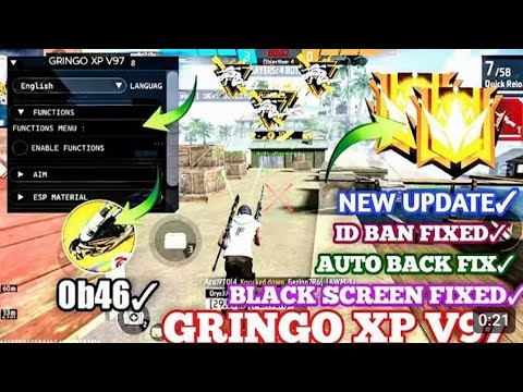 gringo xp V97 Direct Mediafire link 🥰 free fire max Mod menu | gringo xp V97 apk gringo xp V96gringo