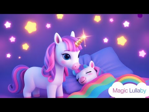 Baby Unicorn’s Bedtime Lullaby 🌙 | Mommy Unicorn’s Goodnight Song | Sleep Music for Kids