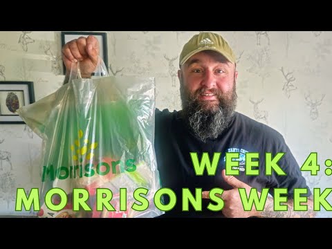 Limited budget food challenge : 4 week challenge: week 4 Morrisons shop
