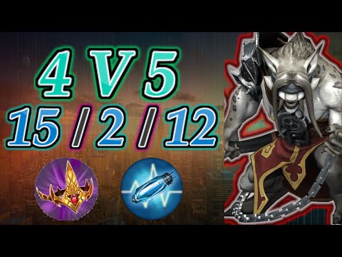 15/2/12 INSANE BURST DAMAGE AND TANK CP GLAIVE JUNGLE - VAINGLORY 5V5 GAMEPLAY