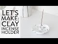Easy to Make Incense Holder Out Cement
