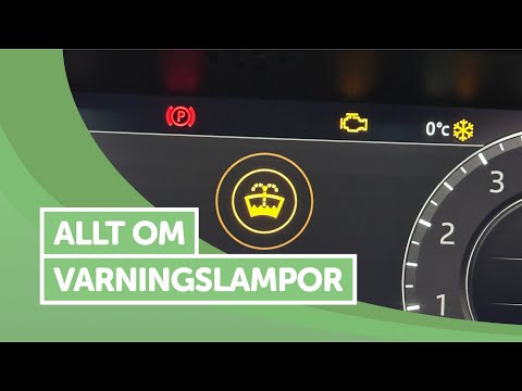 Ta körkort - Varningslampor