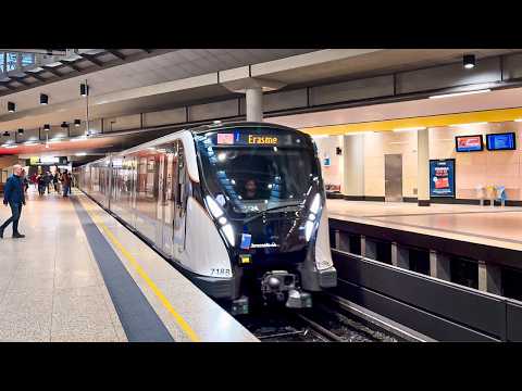 Metro in Brussels, Belgium 🇧🇪 | 2024