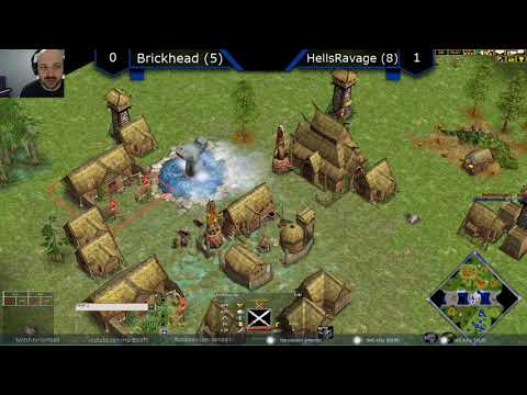 HellsRavage(8) vs Brickhead(5) - Age of Mythology: The Titans (Game 2)