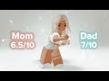My PARENTS Rate My ROBLOX Avatars 😱🥸
