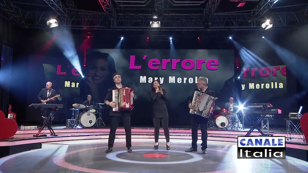 Mary Merolla - L' ERRORE (beguine) Canale Italia SPECIALE FARFALLINA Cantando Ballando