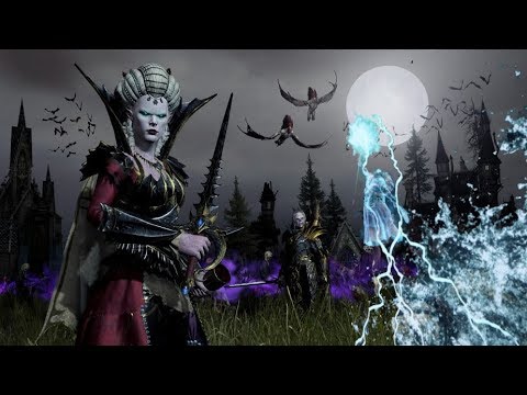 Total War Warhammer Dead By Dawn Coop Vampire Coast and Vampire Counts
