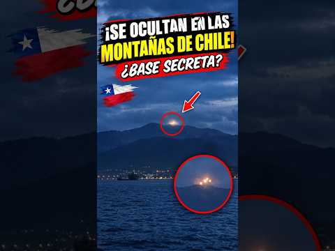 🚨¿BASE SECRETA? ¡OVNIS SE OCULTAN EN MONTAÑAS DE CHILE! 🔥🛸 #shorts