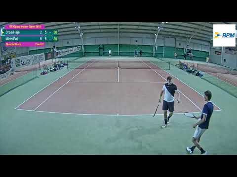 Court 2_31.10.2019 - Opava Indoor Open 2019 - ITF Men´s Circuit 15 000$