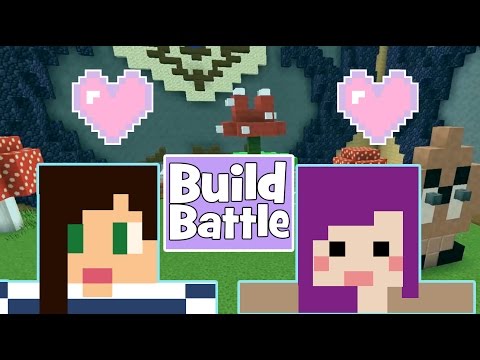 YOUTUBE GAMERS! - Minecraft Build Battle w/ Stacyplays