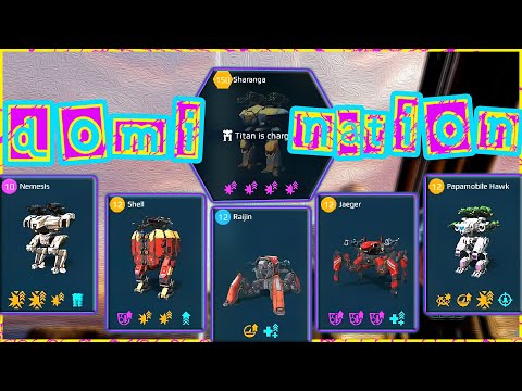 War Robots Nemesis Shell Raijin Jaeger Hawk Gameplay