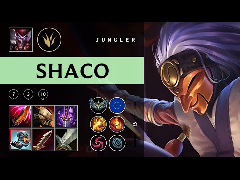 Shaco Jungle vs Ekko - EUW Challenger Patch 25.23