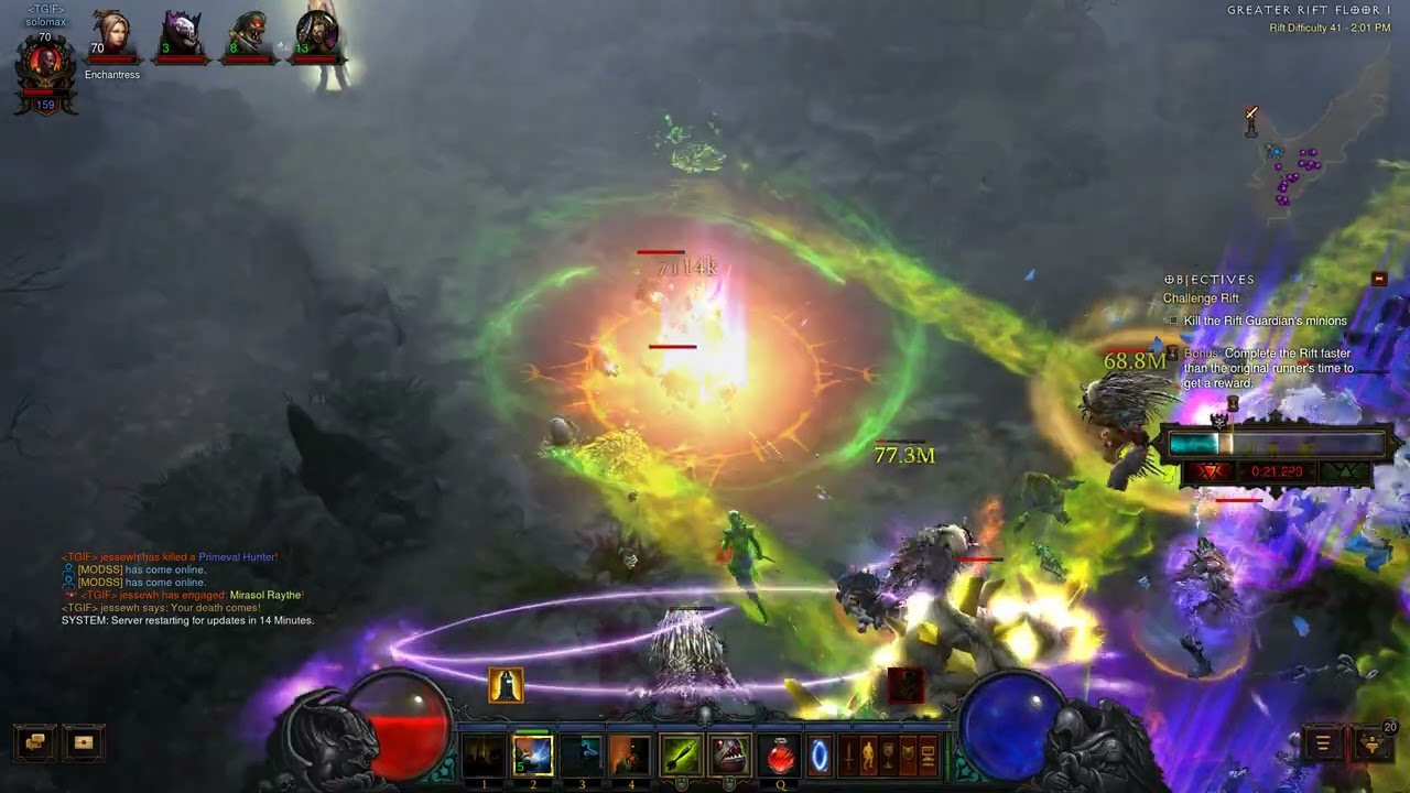 The DO NOT COMPLETE THE CHALLENGE RIFT UNTIL FRIDAY notice 3 by Nashi1337 General