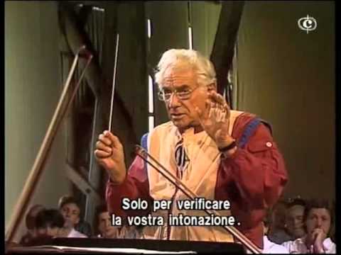 Prove d'Orchestra. Direttore Leonard Bernstein, La Sagra della Primavera - Igor Stravinsky