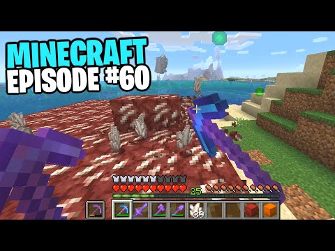 Mining nether quartz and ENCHANTING... (EP.60)