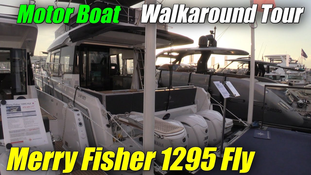Attractive & Modern! 2023 Jeanneau Merry Fisher 1295 Fly