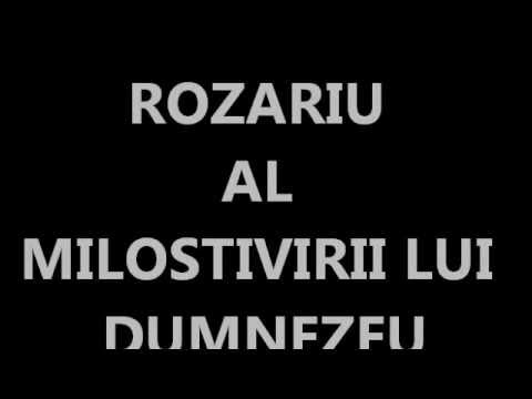 ROZARIU AL MILOSTIVIRII LUI DUMNEZEU