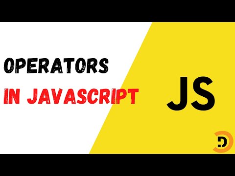 11 Operators In Javascript Javascript Tutorial In Pashto Dot Code