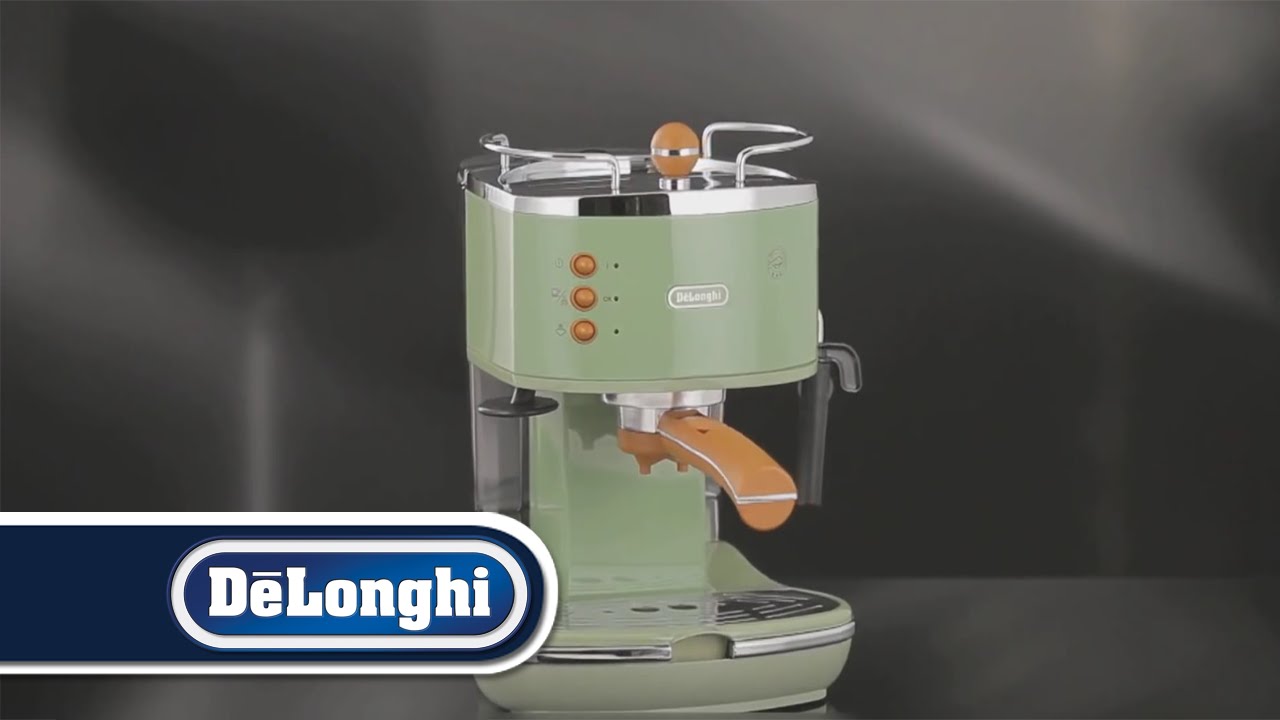 Кофеварка рожковая DeLonghi ECOV 311 BG video preview