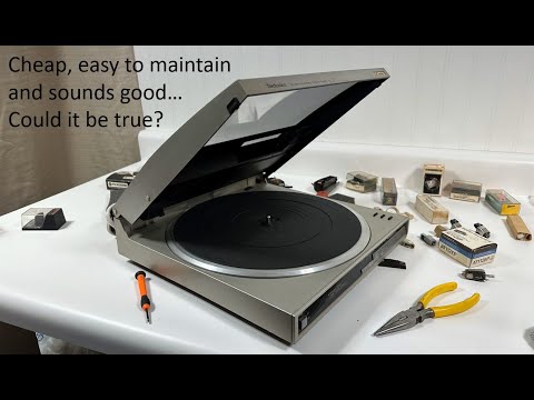 Technics SL-J1 Linear Turntable Review and Maintenance - Belts, Lube and Inspection (easy easy...)