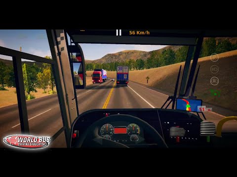 World Bus Driving Simulator - GamePlay #6 (Driver's Cab/Interior GamePlay)