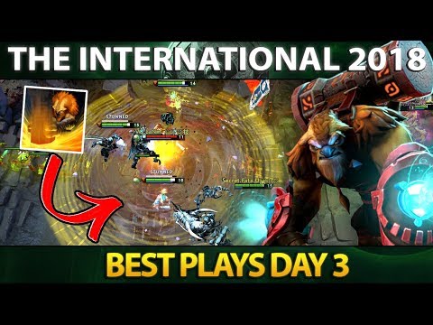 Best Plays Main Event Day 3 - The International 2018 - Dota 2 #TI8