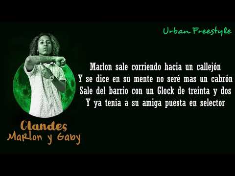 Clandes  - Marlon y Gaby LETRA (Freestyle Acustico)