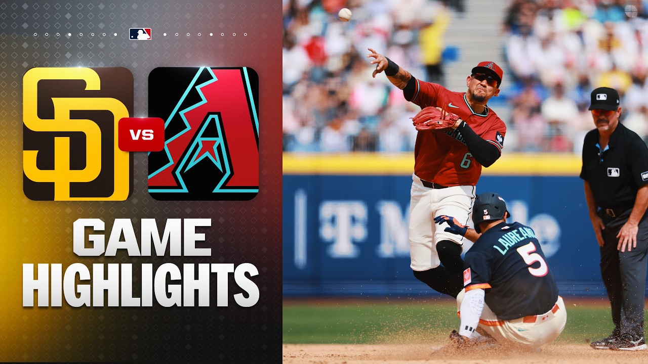 Padres vs. D-backs Game Highlights (4/26/26) | MLB Highlights