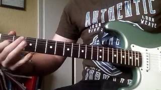 Brooks &amp; Dunn - Whiskey Under The Bridge (Brent Mason Guitar Solo Cover) by Dave Martin