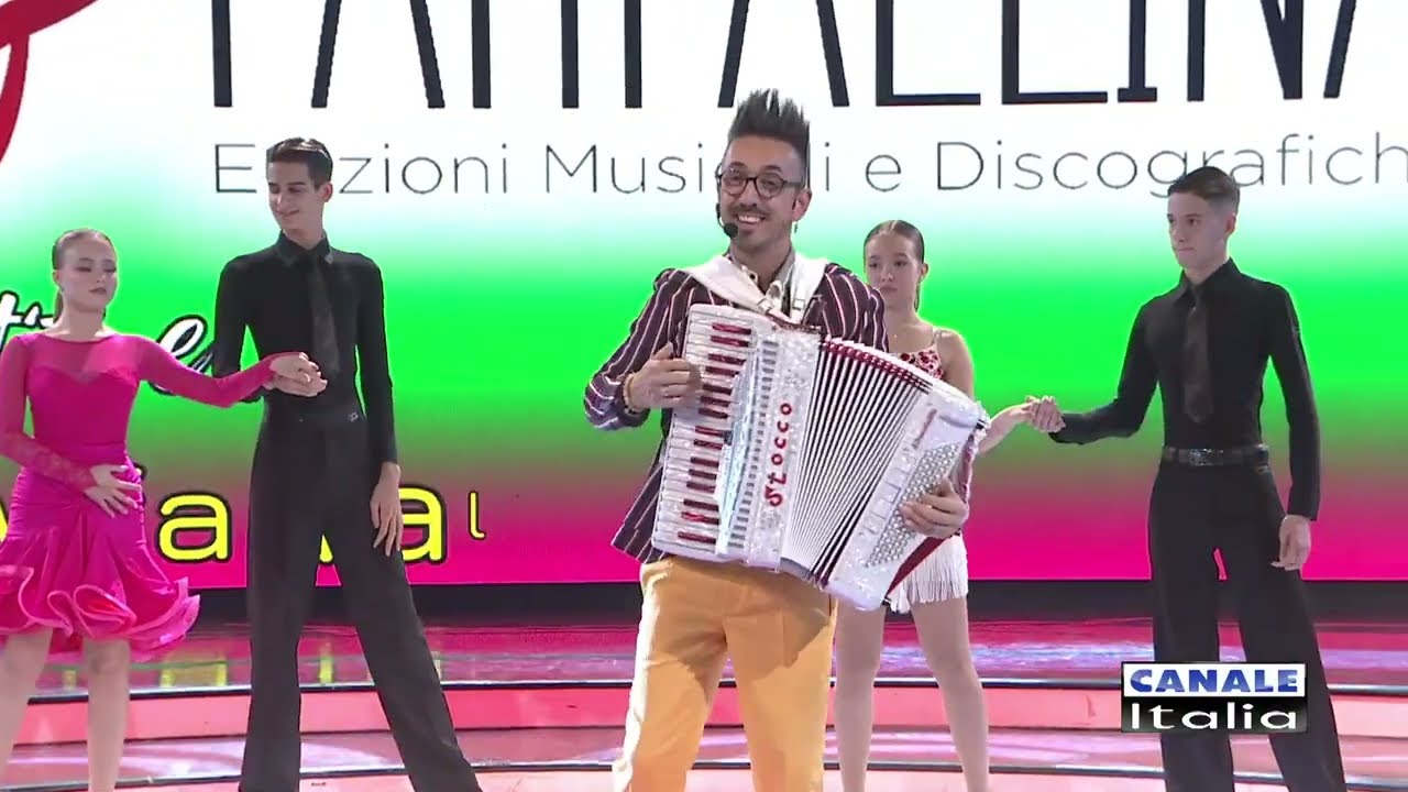 Mirko Putzu - ALI DORATE (valzer) Canale Italia SPECIALE FARFALLINA Cantando Ballando
