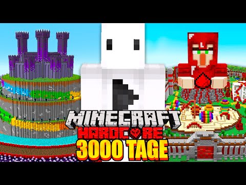 Ich habe 3000 Tage in Minecraft Hardcore überlebt (GANZER FILM)